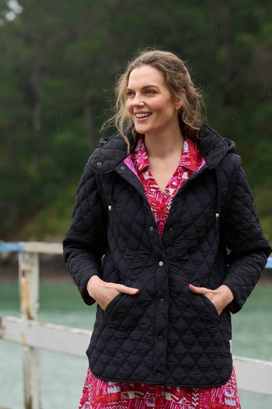 Charlie Jane - Wellington Jacket / Black OH1126