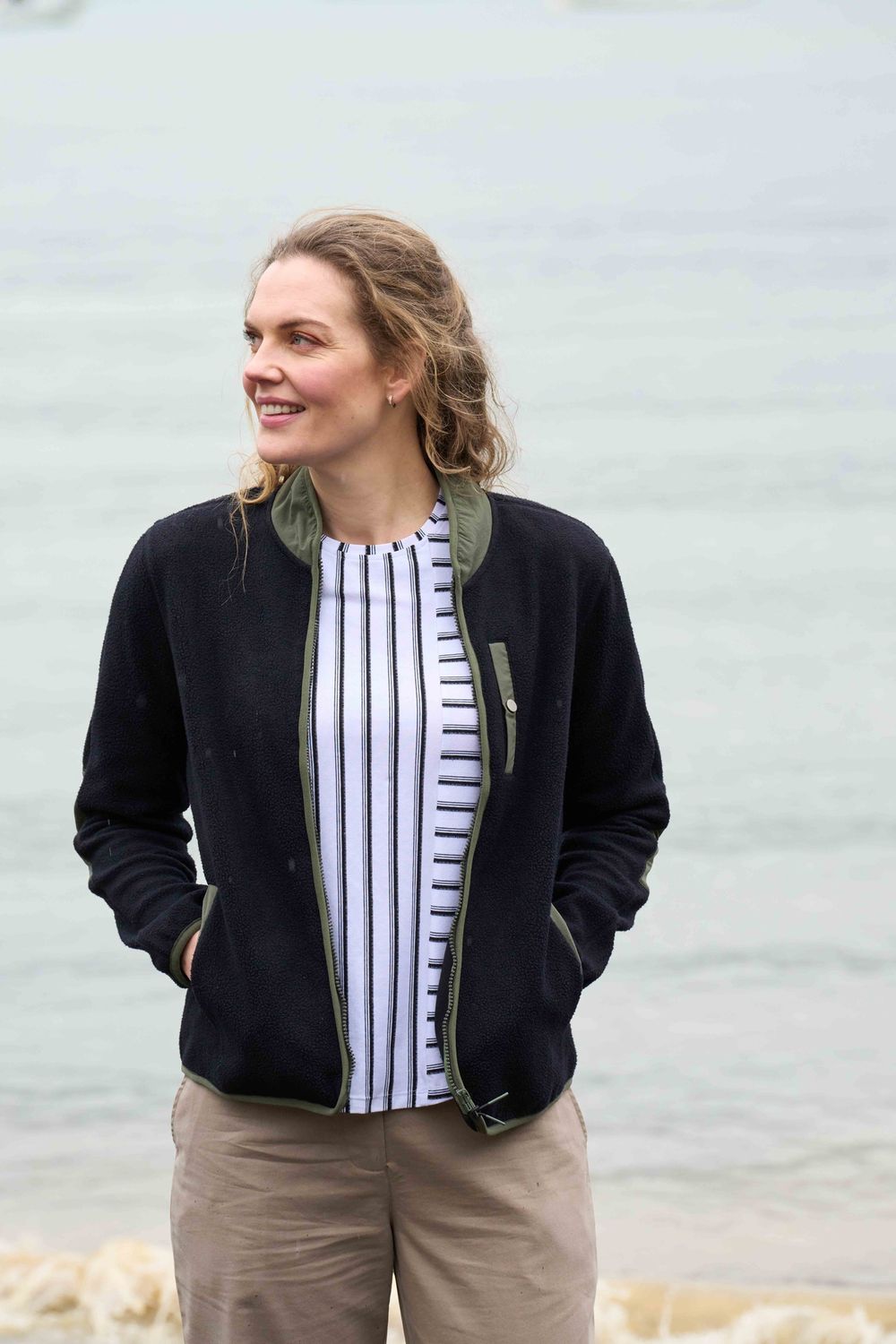 Charlie Jane - North Shore Fleece / Midnight Khaki OH1144