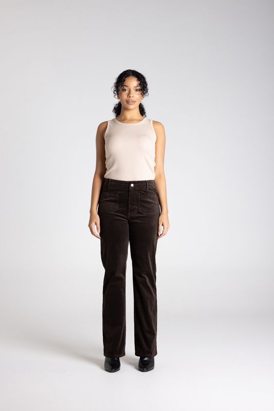 Two T's - Cord Pant / Brazil Nut 3393