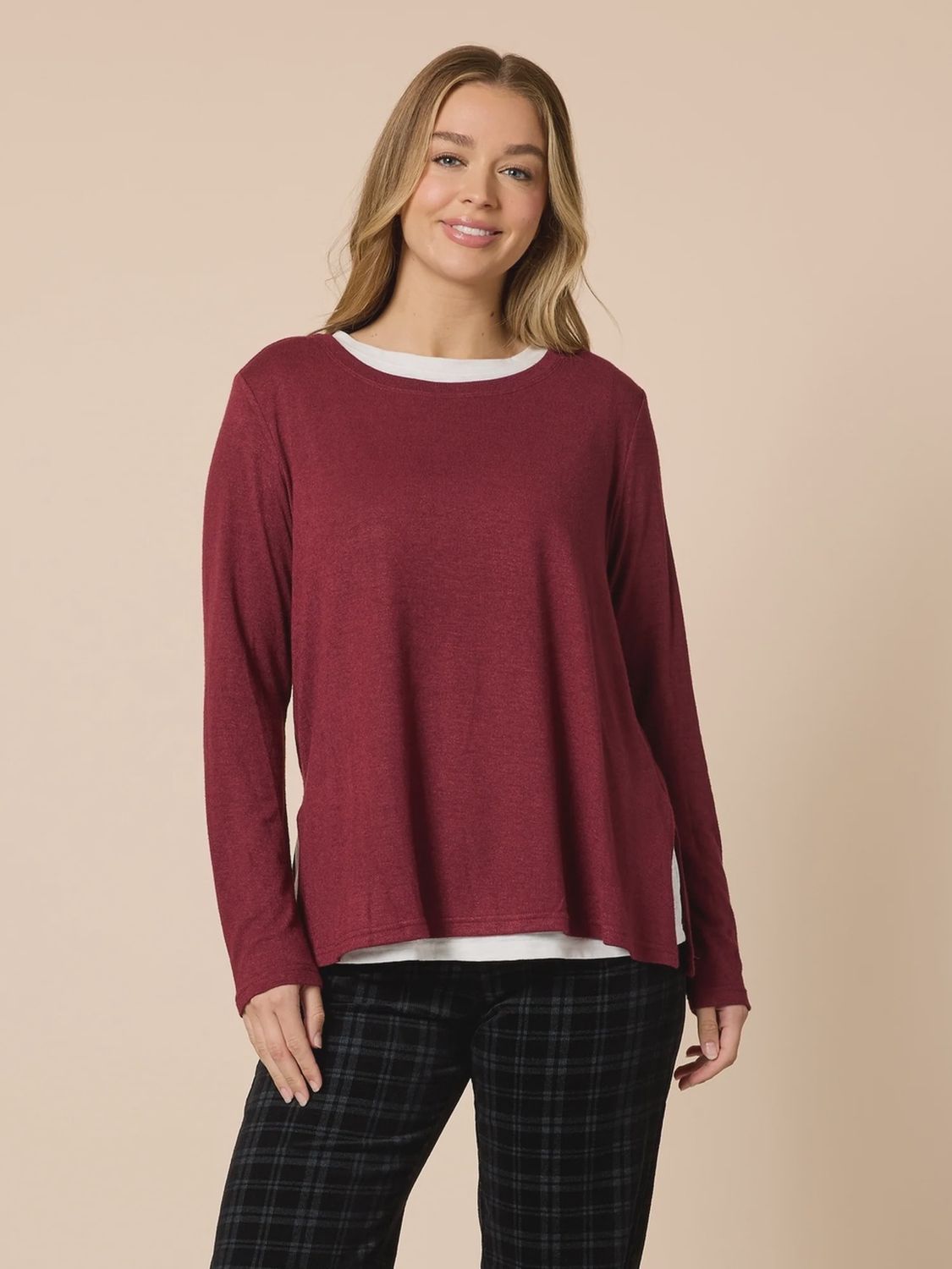 Threadz - Alicia 2 in 1 Top / Shiraz 48666
