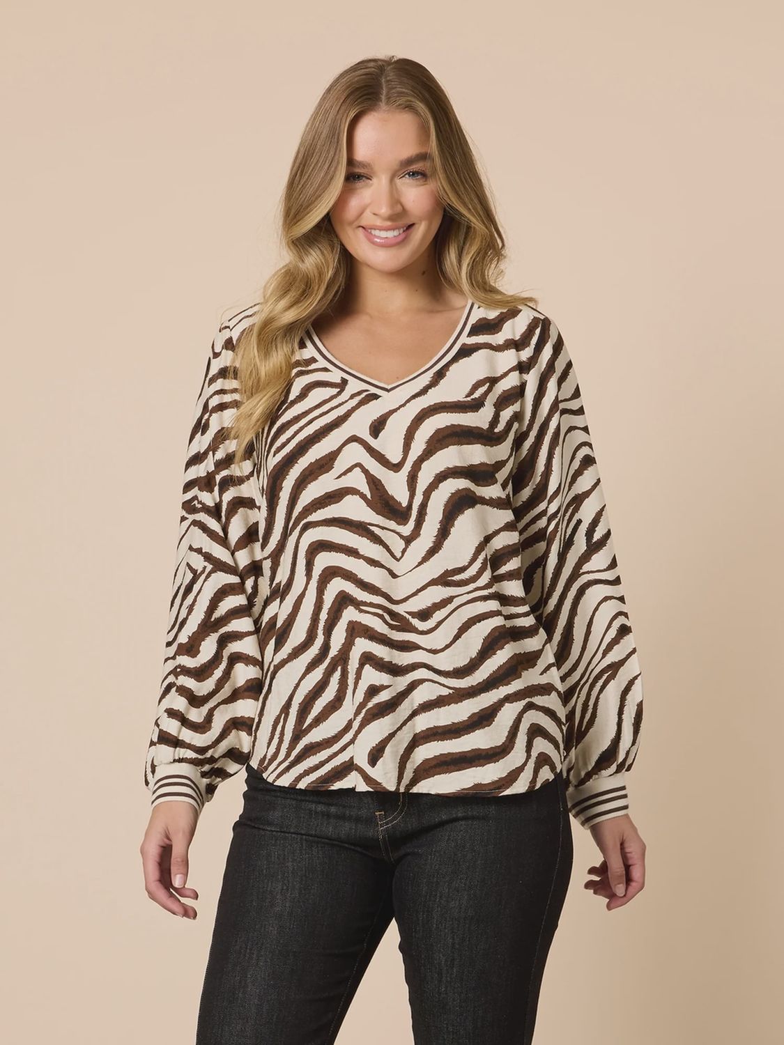 Threadz - Metropolitan Top / Natural Multi 48887