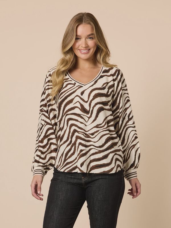 Threadz - Metropolitan Top / Natural Multi 48887