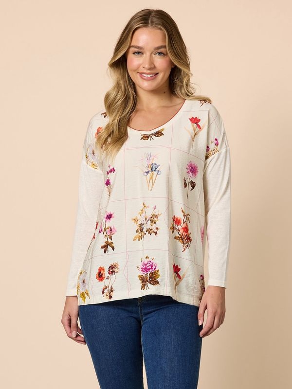 Threadz - Central Park Top / Natural Multi 49165