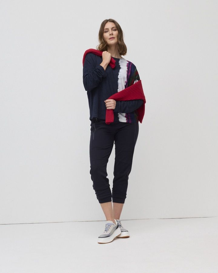 Marco Polo - Essential Ribbed Sweater / Scarlet YTMP3663