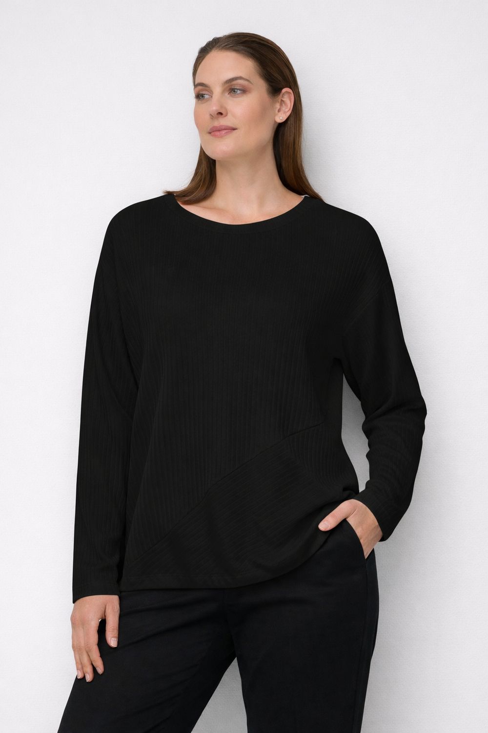 Marco Polo - Essential Spliced Tee / Black YTMP7522