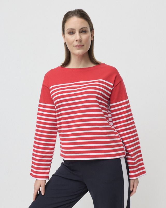 Marco Polo - Side Stripe Ponte Legging / Navy YTMP8299