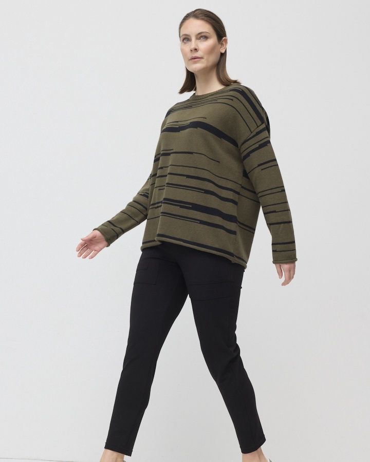 Marco Polo - Panelled Pocket Pant / Black YTMP8302