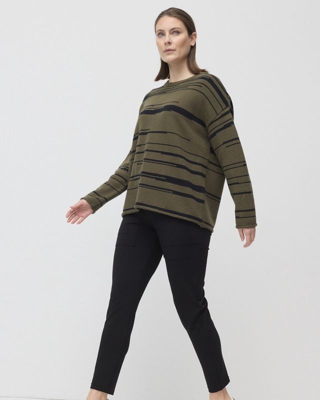 Marco Polo - Panelled Pocket Pant / Black YTMP8302