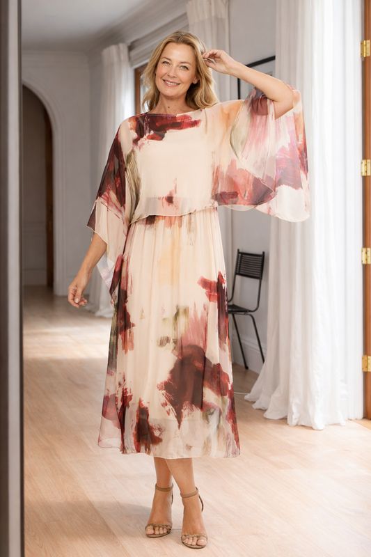 Hot Ice - Two Piece Dress / Multi LSD26-200