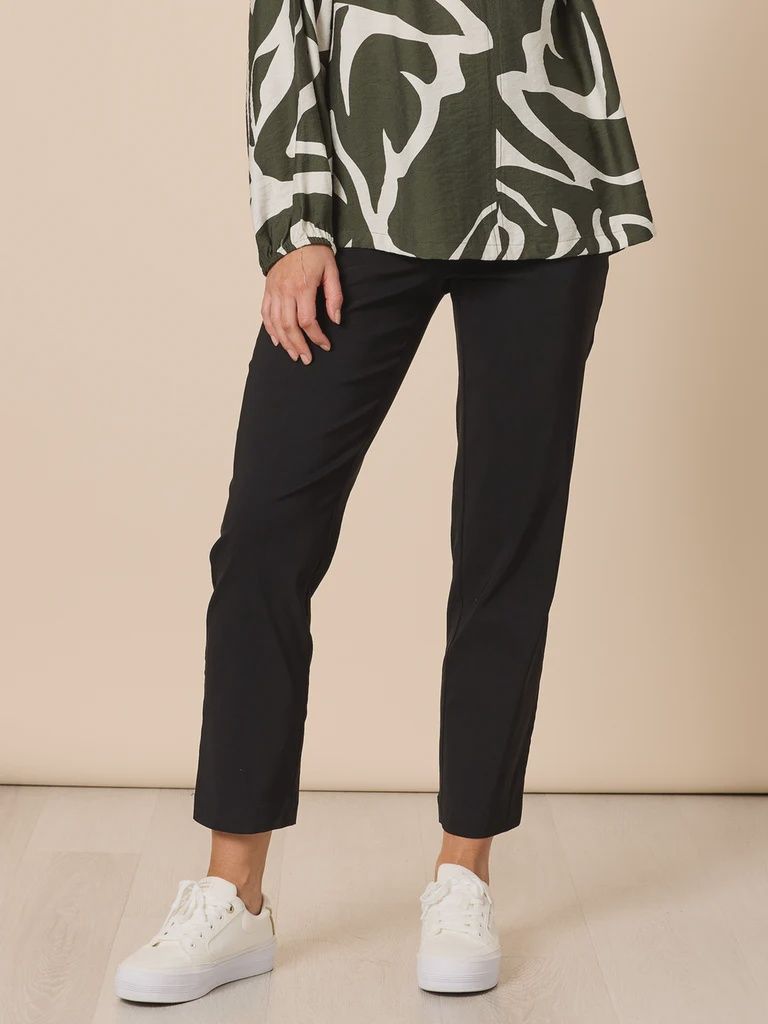 Threadz - Evie Stretch Pant / Black 48940