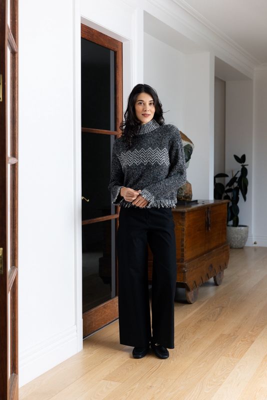 Foil - Tussle Me Sweater / Mono FO8377