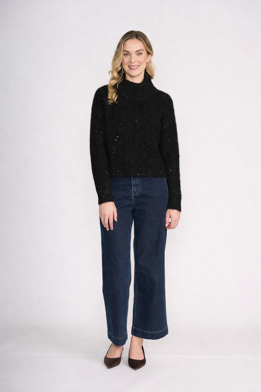 Foil - Glow Getter Sweater / Black FO8449