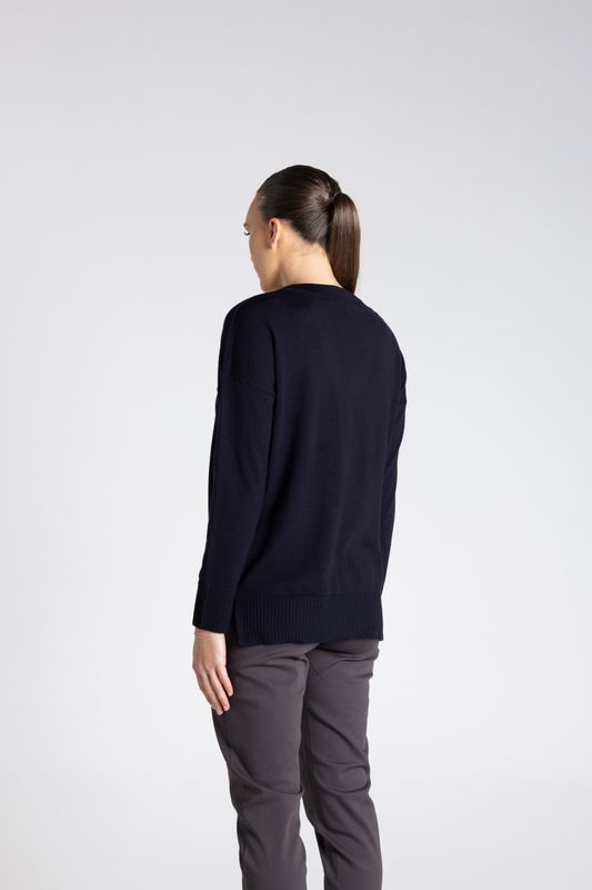 Two T's - Double Neck Sweater / Ink 3313
