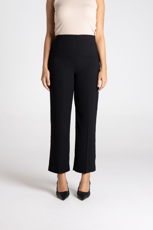 Two T's - 7/8 Culotte Pant / Black 3356