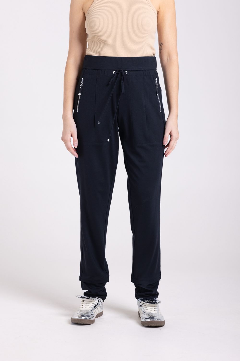 Two T's - Ponti Panelled Pant / Ink 3397
