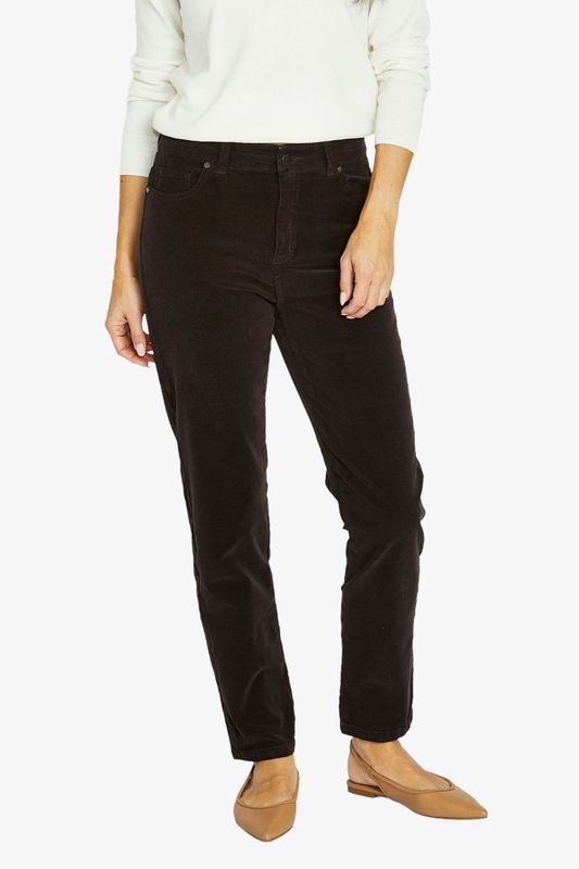 Jump - Cord Jean / Chocolate 606J7048A