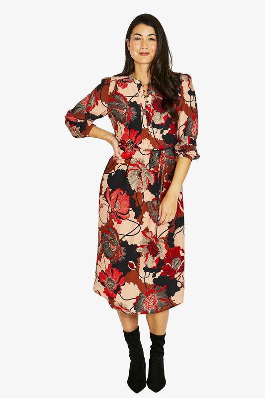 Jump - Parisian Floral Dress / Multi 606J5065A