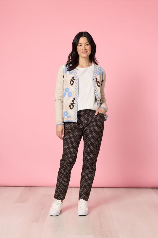 Gordon Smith - Vermont Knit Cardi / Natural Multi 48954