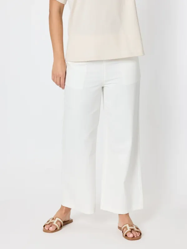 Threadz - Coast Wide Leg Jean / Milk 49703