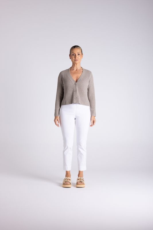 Two T's - Bouncle Knitted Cardi / 3405