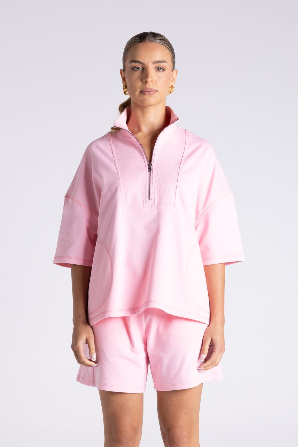 Two T's - Ava Sweat / 3421, Colour: Candy Pink, Size: 8
