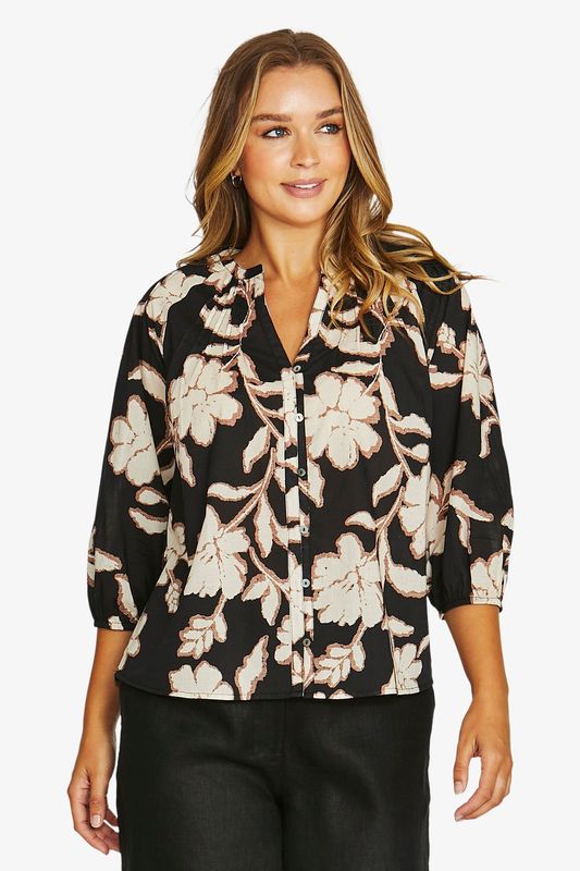 Jump - Flower Trio Top / Multi 616J3126A
