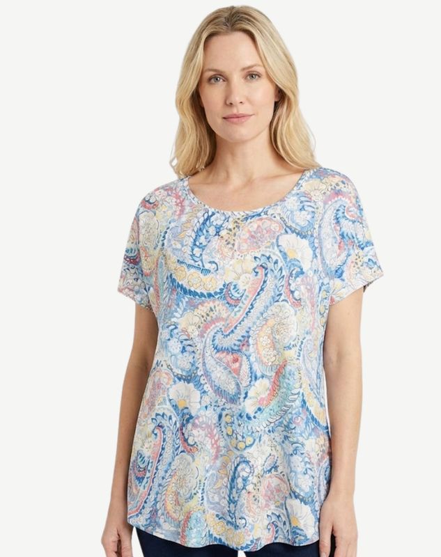 Corfu - Summer Scrolls Top / S2638742
