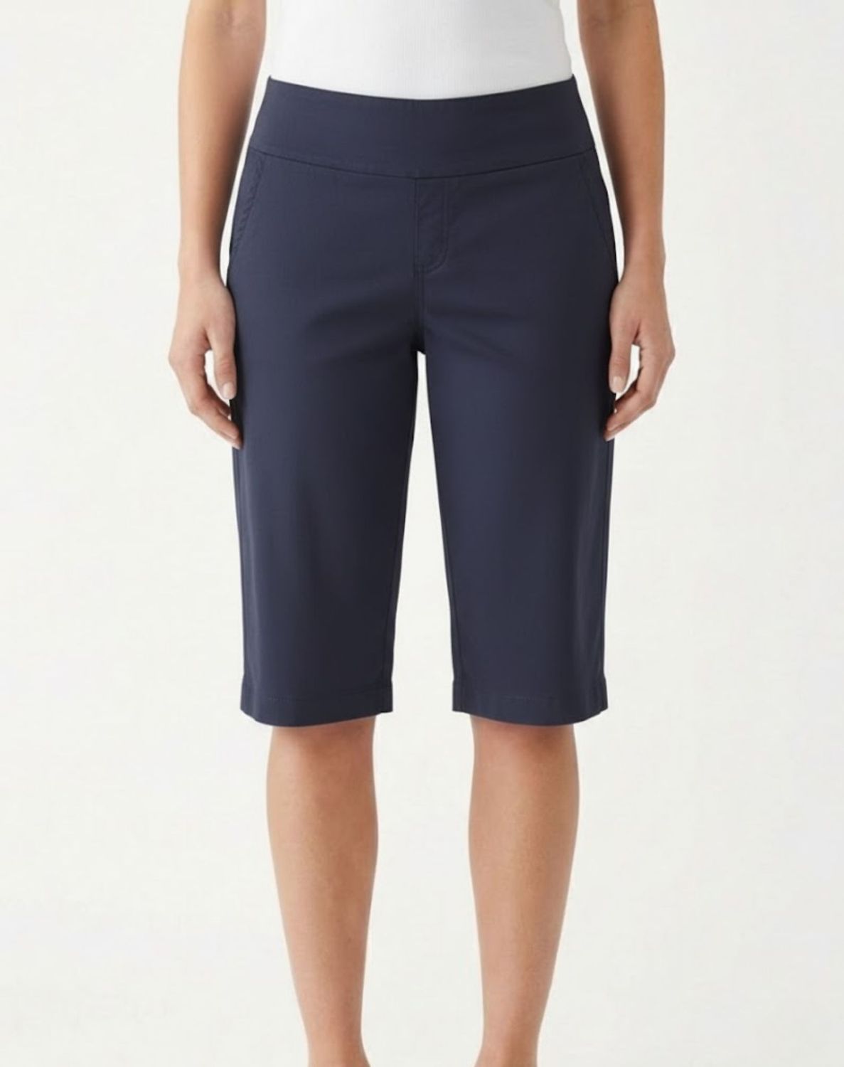 Corfu - Classic Navy Chino Short / W04B4073