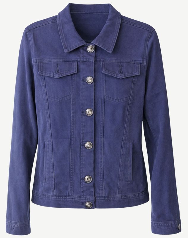 Corfu - Navy Stretch Denim Jacket / S2617639