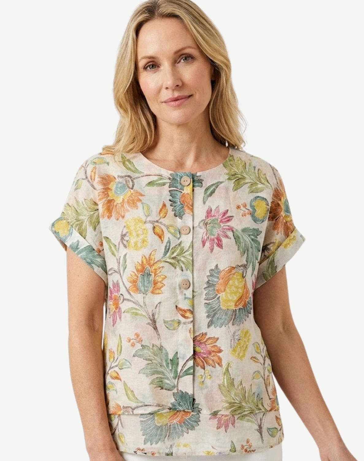Corfu - Naturally Spring Top / S2666571