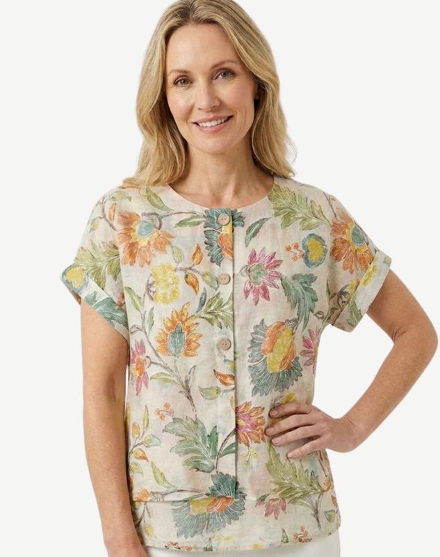 Corfu - Naturally Spring Top / S2666571