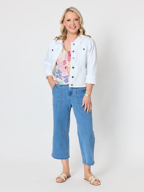 Gordon Smith - Urban Denim Jacket / White 50149