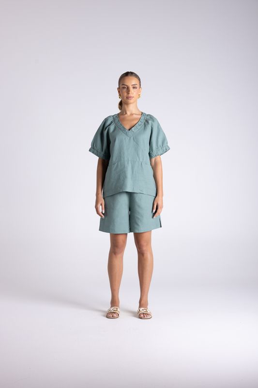 Two T's - Viv Top / Frosted Fern 3468