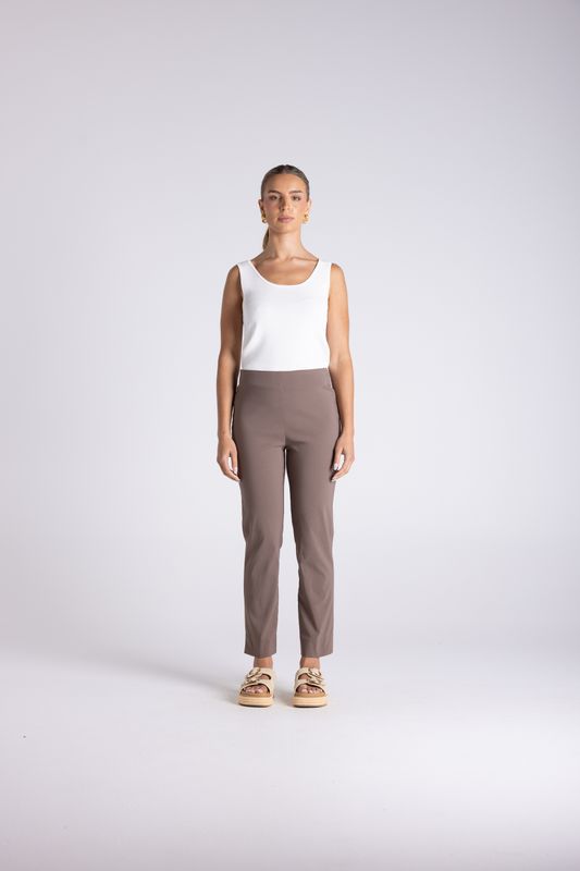 Two T's - 7/8 Bengaline Pant / Dove 3470
