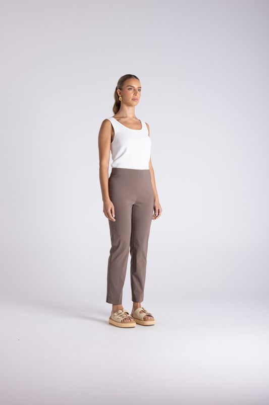 Two T's - 7/8 Bengaline Pant / Dove 3470