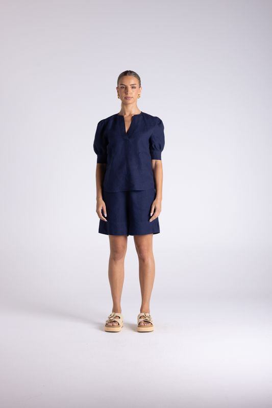 Two T's - Sandy Top / Navy 3469