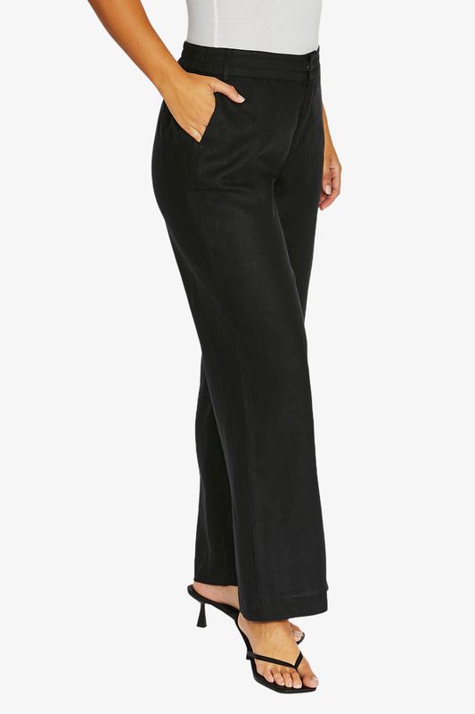 Jump - Stitch Waist Pant / Black 616J7093