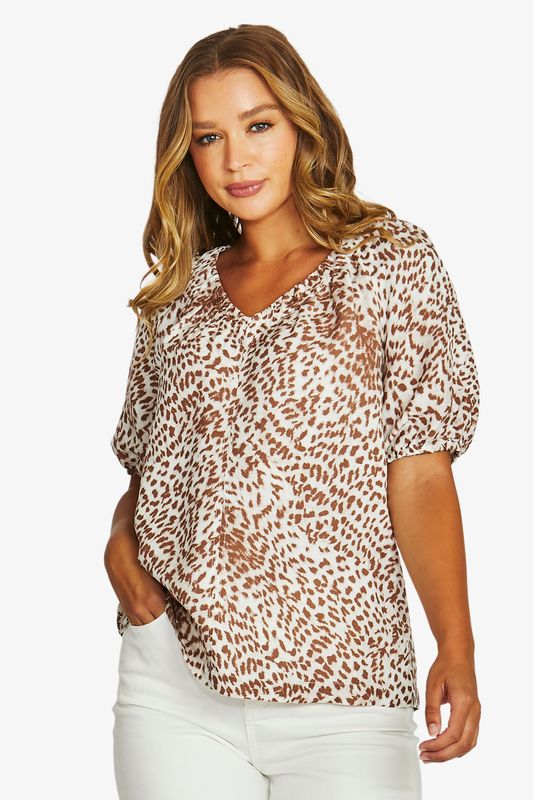 Jump - Soft Sahara Top / Multi 616J3187A