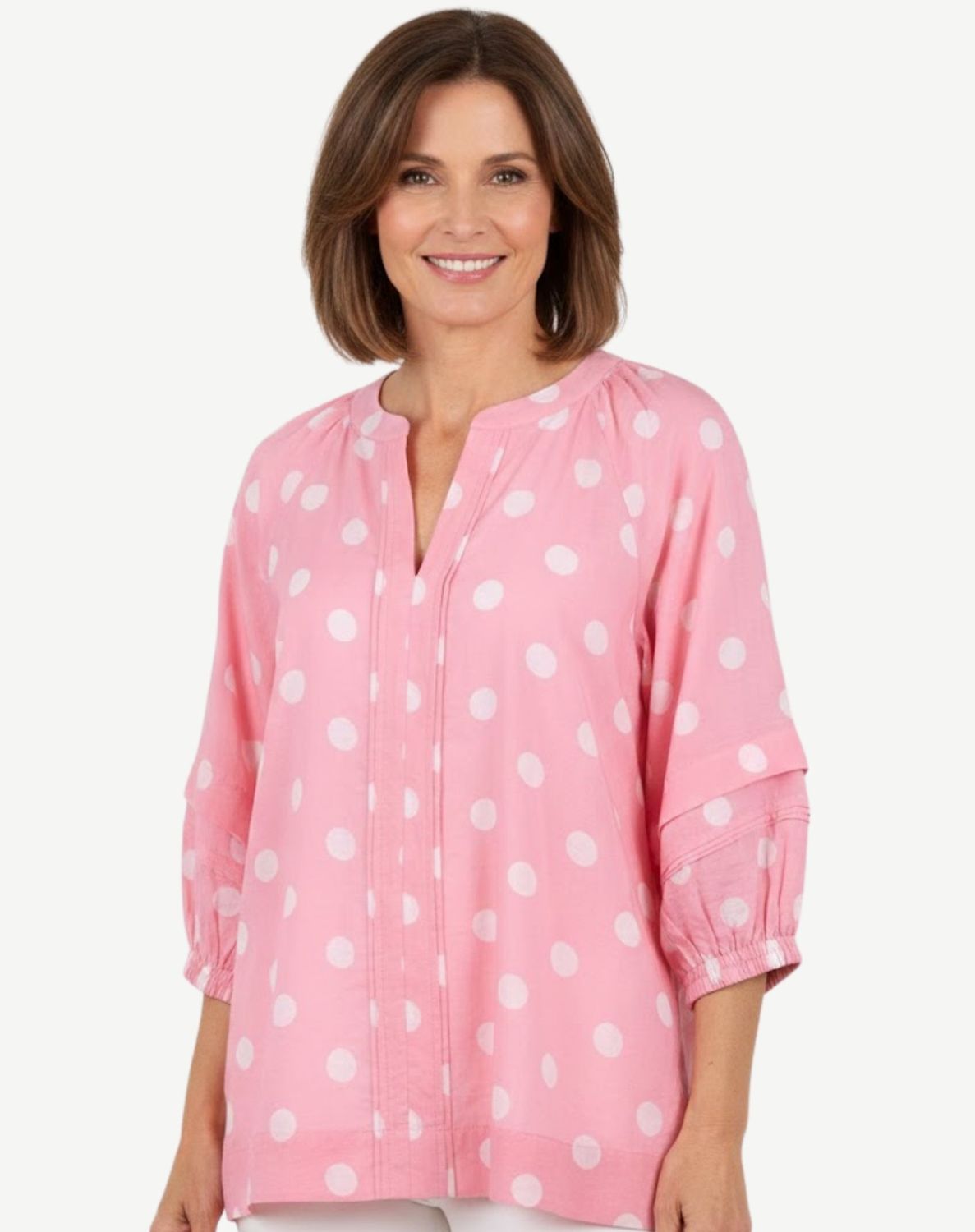 Corfu - Petal Spot Top / S2666529