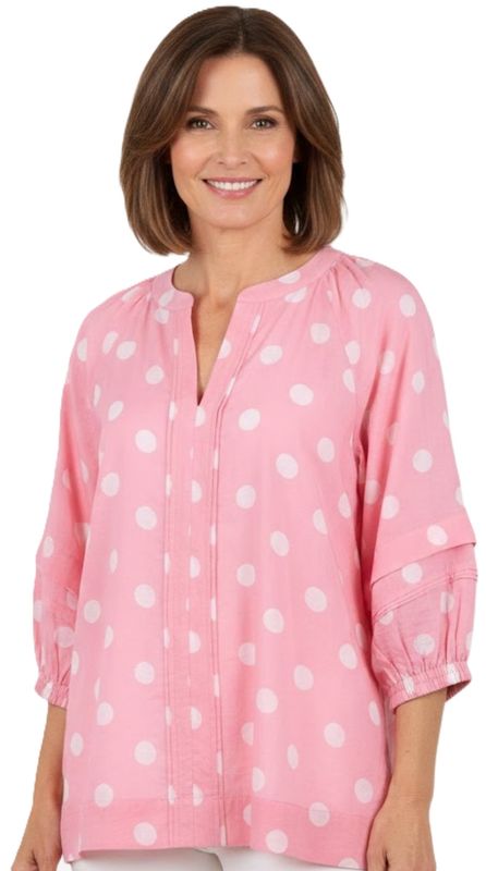 Corfu - Petal Spot Top / S2666529