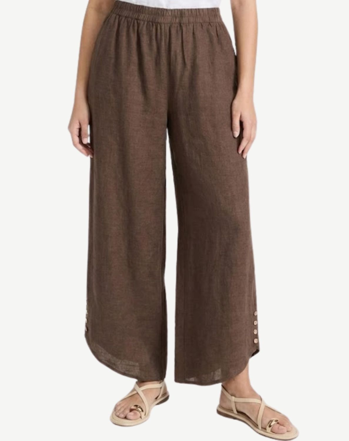 Corfu - Crepe Georgette / Chocolate S2662457