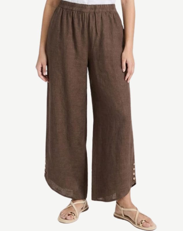 Corfu - Crepe Georgette / Chocolate S2662457