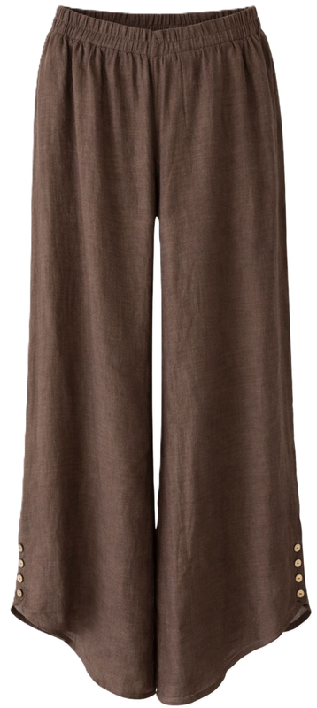 Corfu - Crepe Georgette / Chocolate S2662457