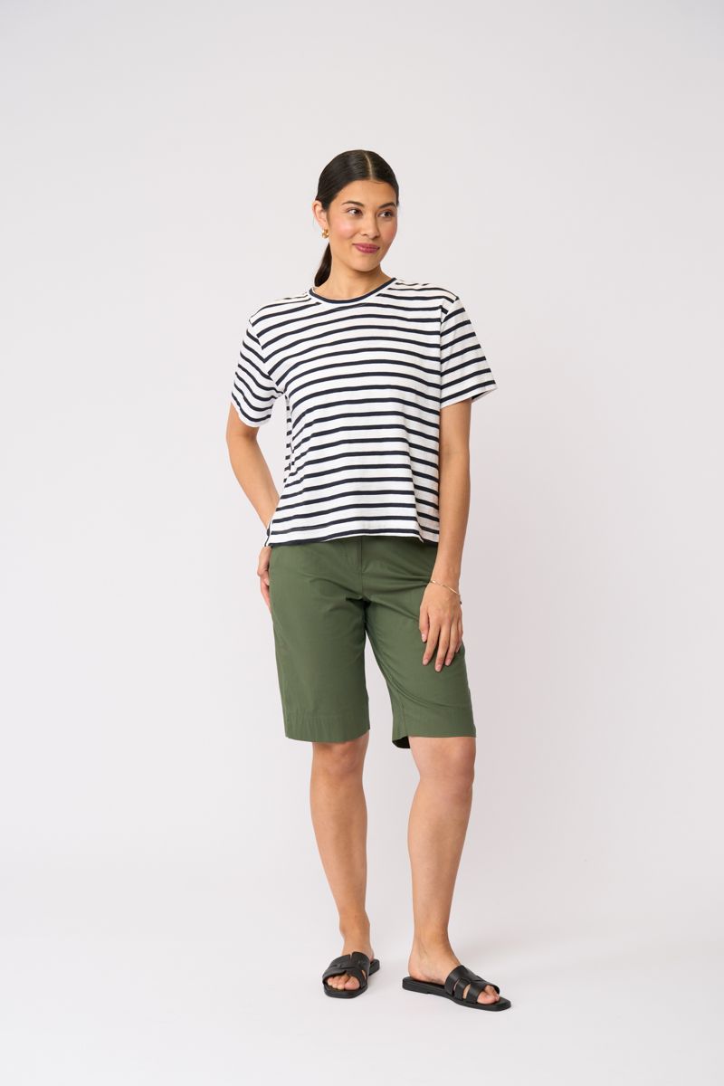 Foil - On The Side Tee / Breton Stripe FO8706