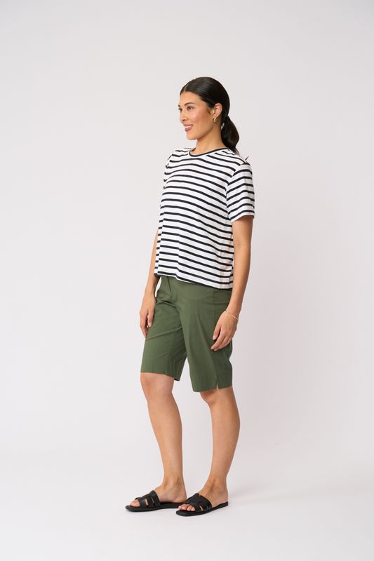 Foil - On The Side Tee / Breton Stripe FO8706