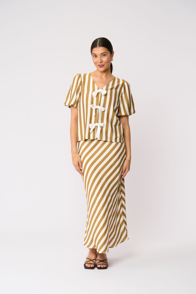 Foil - Stripe Right Top / Gilded Stripe FO8640