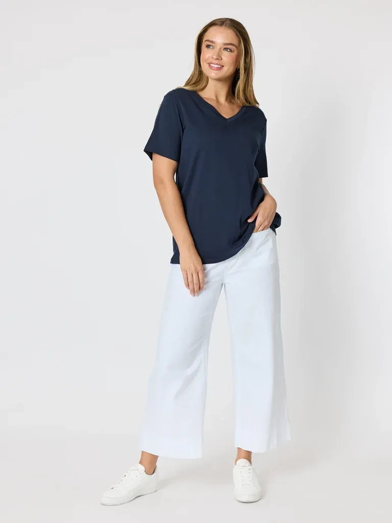 Threadz Dune Carpenter Pant / White 49800
