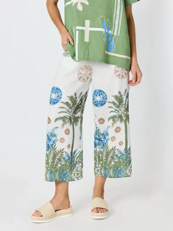 Clarity Escape Print Pant / Fern Multi 49778