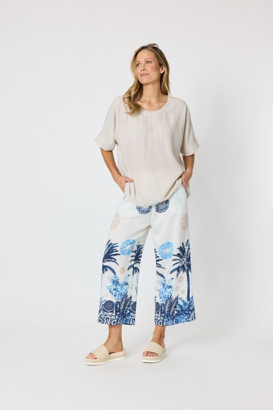 Clarity - Riviera Relaxed Top / Natural 49615