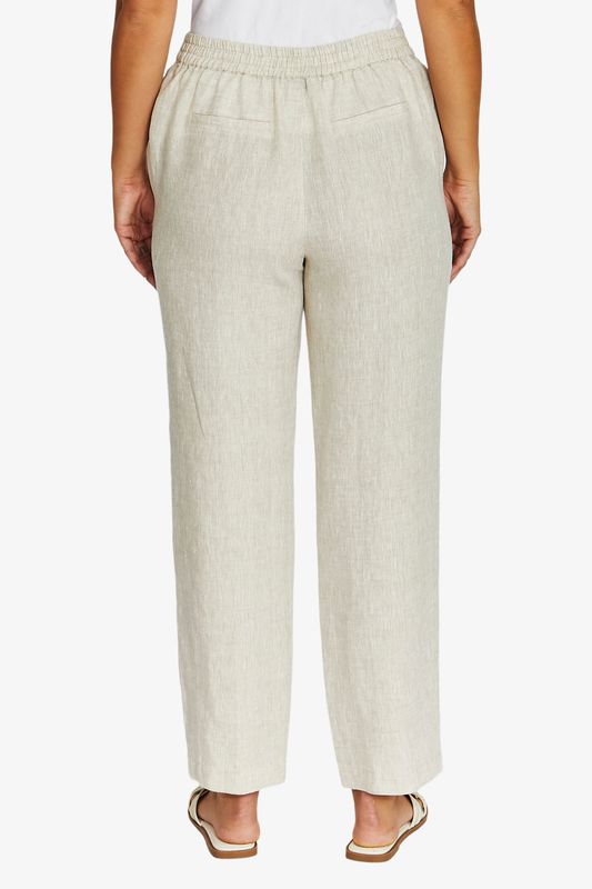 Jump - 7/8 Core Pant / Natural Flax 616J7099A